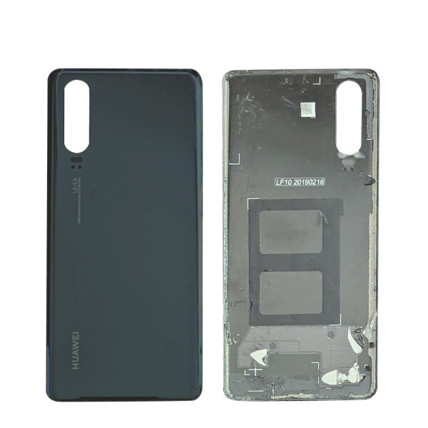 Original Huawei Backcover P30 Akkudeckel Ohne Linse Schwarz