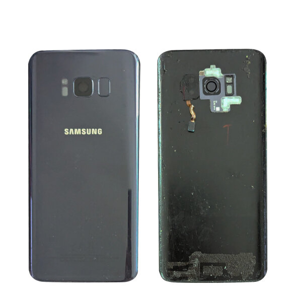 Original Samsung Backcover S8 SM-G950 Akkudeckel inkl. Kameraglas +ID-Sensor Blau