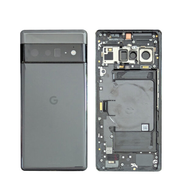 Original Google Backcover Pixel 6 Pro inkl.Kameraglas Grau