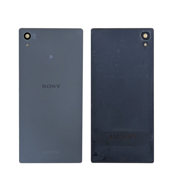 Original Sony Backcover Z5 E6603 E6653 Akkudeckel inkl. Kameraglas Schwarz