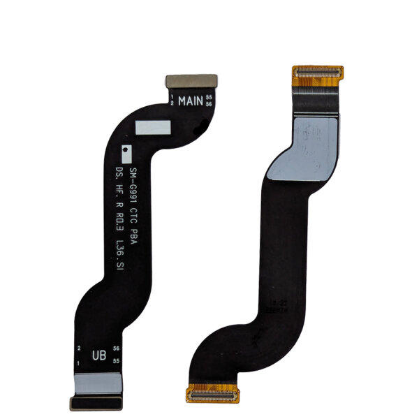 Original Samsung Galaxy S21 5G Main SM-G991 Motherboard LCD Flex Kabel