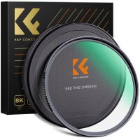 K&F Concept UV Filter 62mm HD Gehärtetes Glas...