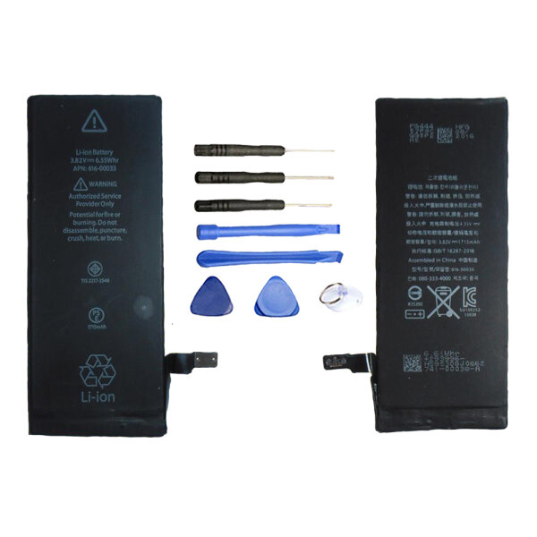 Ersatz Akku für iPhone 6S ersetzt APN 616-00036 Accu Batterie Battery + Reparaturtool