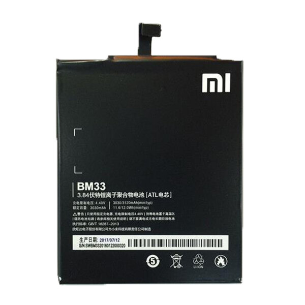!Original Xiaomi Akku BM33  für Xiaomi Mi4i M4 Battery 3120mAh Batterie Batery!