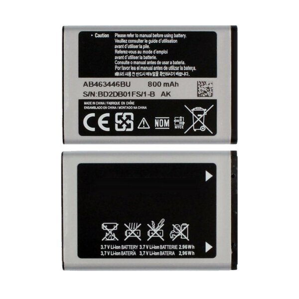 Akku Samsung AB463446BU Akku für GT-E1150i GT-C3520 C3520 SGH-C270 Battery Neu