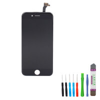 Für iPhone 6 schwarz LCD Display + Touchscreen + Werkzeugset