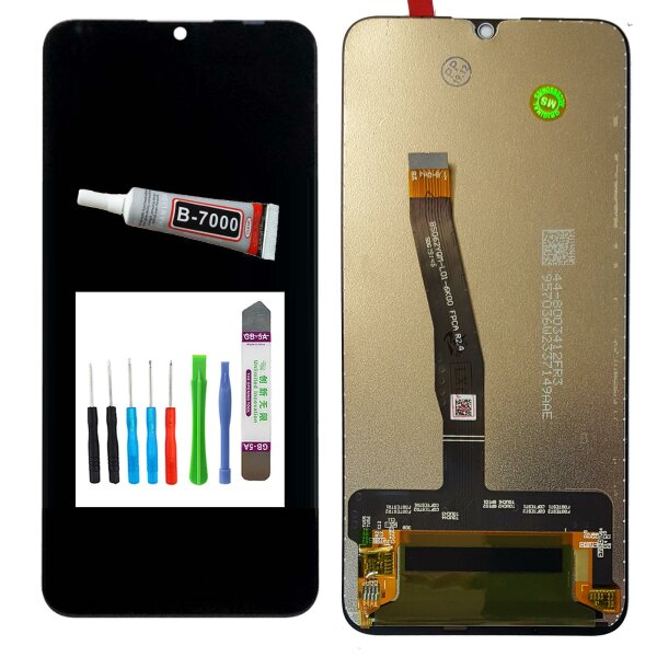 Für Huawei Display P Smart 2019 / P Smart 2020 LCD Touchscreen black +WERKZEUG+Kleber:)