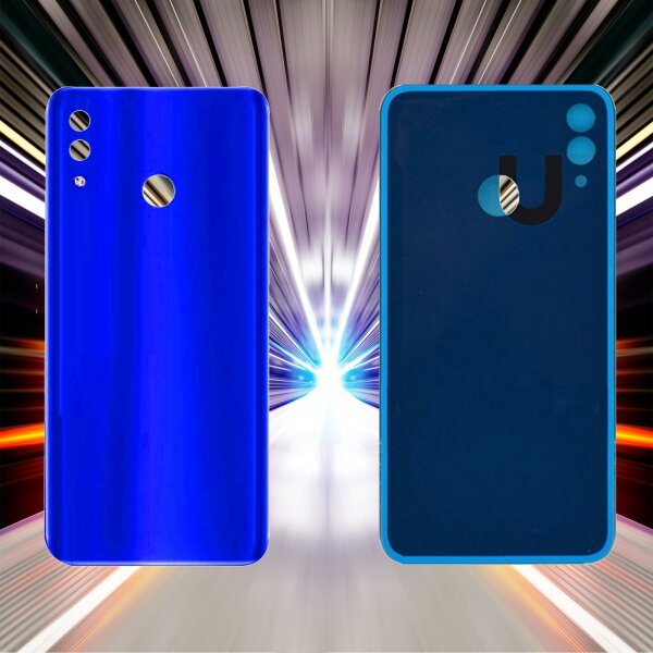 Für Huawei P Smart Plus / Nova 3i Akkudeckel Housing Akku Deckel Gehäuse Cover Backcover Blau