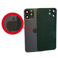 Für iPhone 11 Pro Akkudeckel Backcover Rückcover Rückoberschale Mit Kameraglas schwarz !