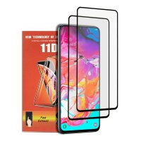 2x 11D Fur Samsung Galaxy A80 Schutzglas Tempered glass 9H Schutzfolie Displayschutz mit 11D Box