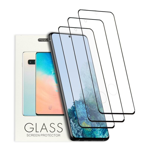 3x Side Glue Schutzglas fur Samsung Galaxy S20 Plus Displayschutz Tempered Glass mit Box